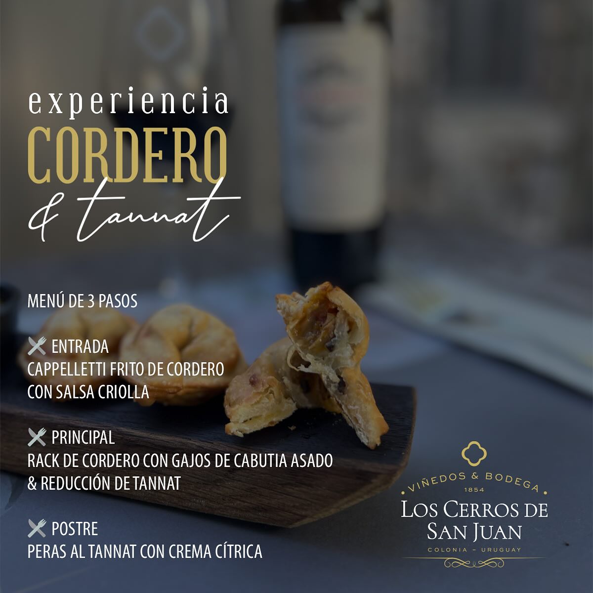 Cordero & Tannat en Los Cerros de San Juan – 7 y 8 de junio