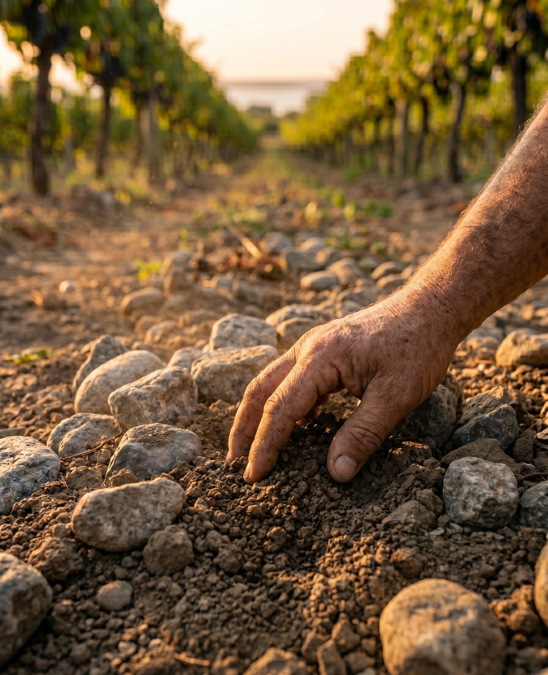 Suelo pedregoso Tannat Uruguay